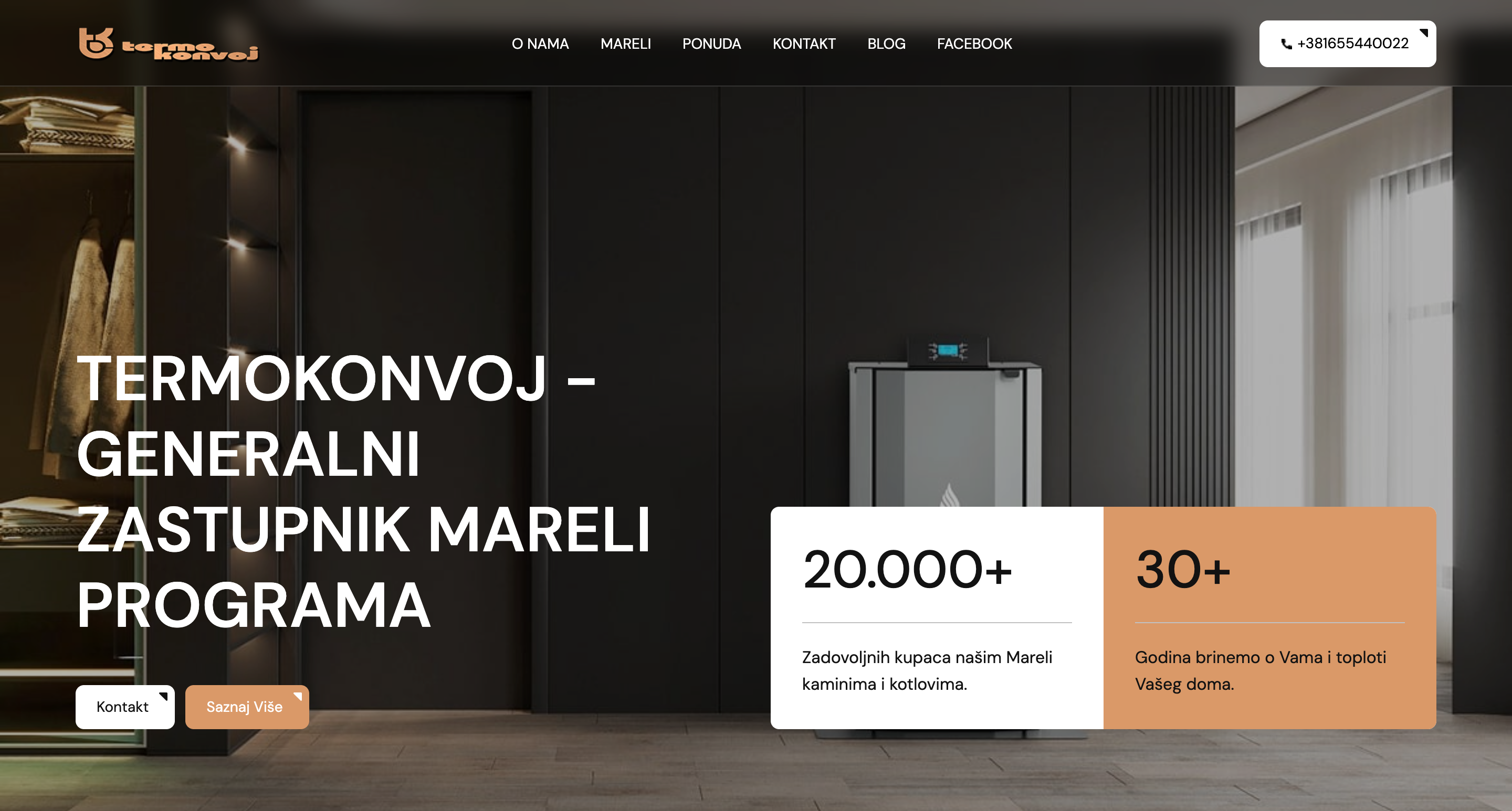 Termokonvoj — Website