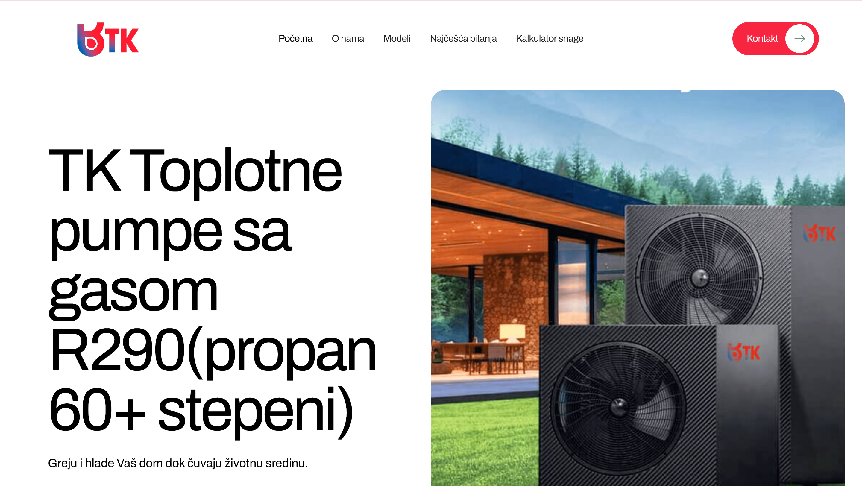 Toplotne Pumpe — Website & Calculator